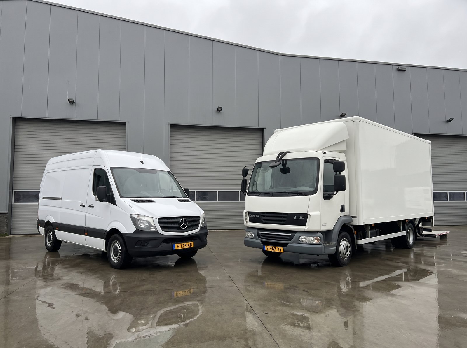 Wagenpark van Delta Line Logistics